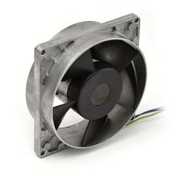Ventilátor MEZAXIAL 3140 základní provedení kovové tělo plastové tvrzené lopatky délka přívodního kabelu 0,5 m