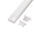 Koncovka k profilu Mikro2 v bílé barvě