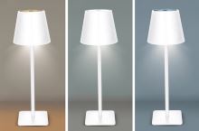Solight WO69-W Lucca stolní lampička, nabijecí, 120lm, se stmívaním, bílá (3)