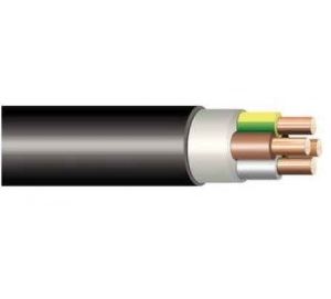 Kabel CYKY-J 4x16 Hnědá/šedivá/černá/zelenožlutá přívodní kabel 400V 4 vodiče