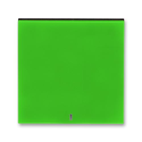 ABB 3559H-A00653 67 Kryt s čirým průzorem LEVIT zelená/kouřová černá