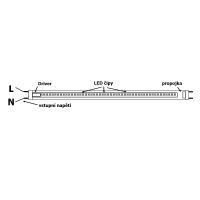 LED trubice 150cm T8 s paticí G13, 20W, 2720lm (3)
