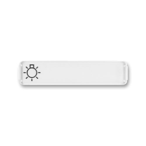 ABB 3558A-A27/2 Tango® Pole popisové se symbolem světla