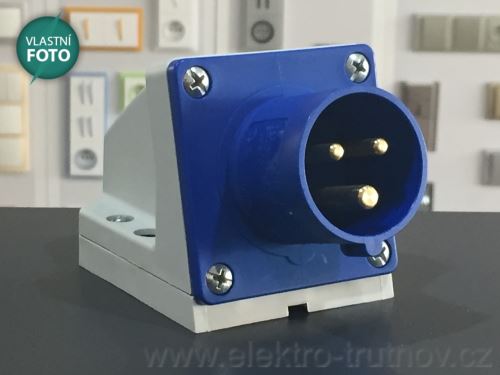 PCE 513-6 přívodka nástěnná 16A 3p 230V IP44
