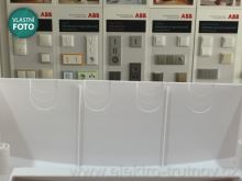 Noark PNS 36W /101509/ Plastová rozvodnice / rozvaděč, bílé dveře, montáž na omítku, IP40, 3 řady, 3x12 modulů (6)