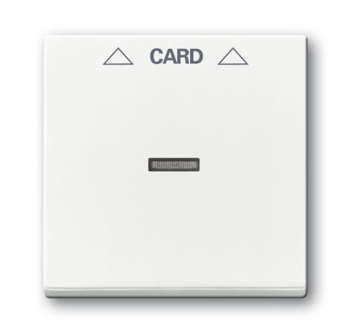 ABB 1710-0-3928 Future® linear Kryt spínače kartového, mechová bílá