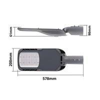LED veřejné pouliční osvětlení VOM5 75W s krytím IP65, 85-277V, záruka 5 let (5)