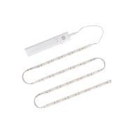 SOLIGHT WM56 Led pásek na baterie a s pohybovým senzorem 1m WW teplá bílá 200lm 4xAAA ideální do skříně, nebo pod postel (1)