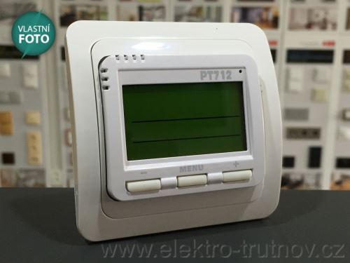 Elektrobock  PT712 termostat týdenní prostorový digitální,do krabičky