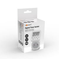 Solight DT35 digitální časový spínač s otočným LCD displejem, bílý (7)
