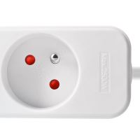 SOLIGHT PP20 Prodlužovací kabel 4zásuvky/1,5m 3x1mm2 Bílá (1)