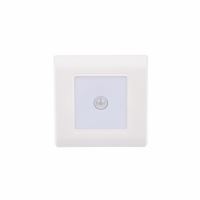 LED orientační svítidlo vestavné s pohybovým PIR čidlem, 0,6W, IP20, 230V, 3m (1)