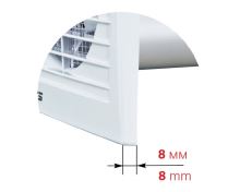 VENTS 100 STL ventilátor - základní provedení,  kuličková ložiska a časový doběh 100mm /1009007/ (8)
