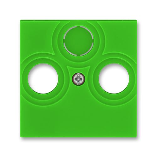 ABB 5011H-A00300 67 Kryt zásuvky TV+R(SAT) LEVIT zelená