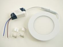 Zápustný LED panel 6W kulatý (2)