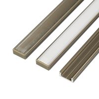 LED profil N8B - nástěnný bronzový (4)
