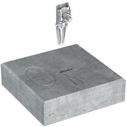 Propster podstavec betonový 16kg s držákem /103191/