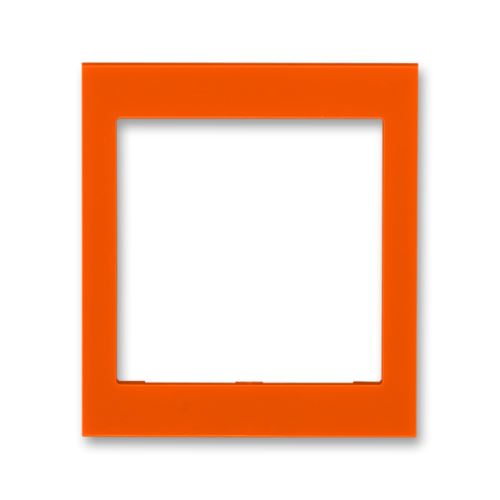 ABB 3901H-A00355 66 Kryt rámečku s otvorem 55x55, střední LEVIT oranžová