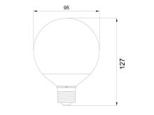 LED žárovka E27 LU12W 260° (7)