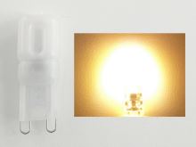 LED žárovka G9 2,5W WW - teplá bílá 3000K/250lm, náhrada za 25W halogen /EP2,5W/