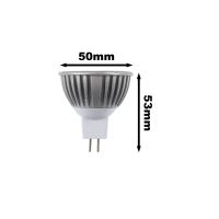 Barevná LED žárovka 3W rozptyl světla 60° MR16 AC/DC 12V (7)