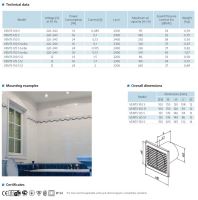 VENTS 100 S 12V ventilátor - základní provedení, nemá kuličková ložiska 100mm /1009005/ POZOR napájení 12V (10)