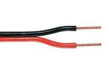 Kabel ohebný CYH V03VH-H 2x1,5 černorudá dvojlinka (1)