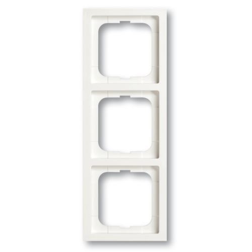 ABB 1754-0-4416 Future® linear Rámeček pro elektroinstalační přístroje, trojnásobný, mechová bílá