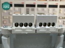 Noark PHS 4T /101492/ Plastová rozvodnice / rozvaděč, montáž na omítku, IP65, 1 řada, 4 moduly (12)