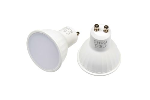 LED žárovka s paticí GU10, 5W, 230V, náhrada 35W halogenu