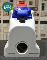 PCE 9225-6F Kombo 32A 5pólová + 230V Zásuvka nástěnná (5)
