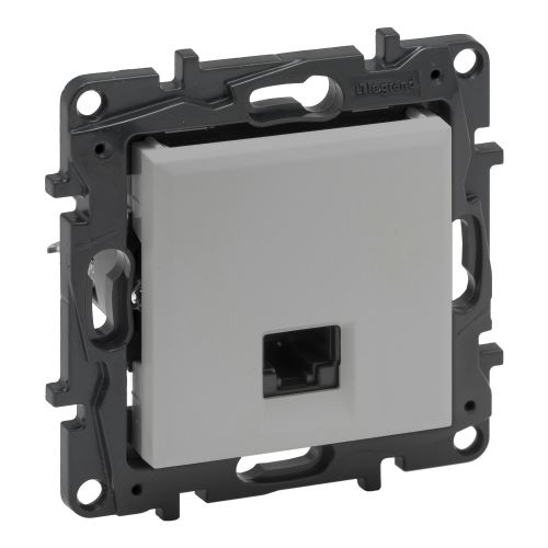 Legrand NILOÉ STEP zásuvka datová RJ45 (CAT5E UTP) HLINÍK /863359/