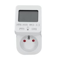 Solight DT35 digitální časový spínač s otočným LCD displejem, bílý (4)
