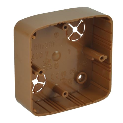 Kopos LK 80X28 T_SD krabice přístrojová lištová pro zásuvky a vypínače ABB Tango - Světlé dřevo