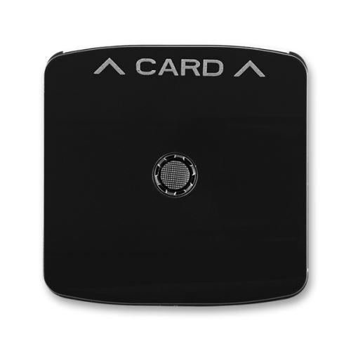 ABB 3559A-A00700 N Tango® Kryt spínače kartového, s čirým průzorem, s potiskem, černá