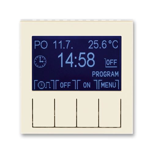 ABB 3292H-A20301 17 LEVIT Hodiny spínací programovat slonová kost/bílá