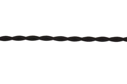 Splétaný textilní kabel vhodný k lampám nebo žárovkám, když chcete přiznat kabeláž ve 3 barevných provedeních 2x0,75mm2