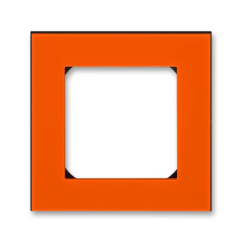 ABB 3901H-A05010 66 Rámeček jednonásobný LEVIT oranžová/kouřová černá