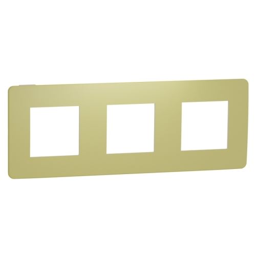Schneider NOVÁ UNICA NU280611 rámeček trojnásobný LIGHT GREEN/BÍLÝ