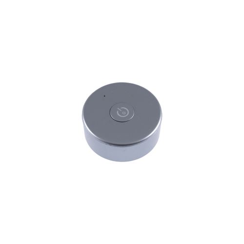Magnetický OV MK1 stříbrný nástěnný mini LED ovladač i stmívač, dálkové RF (radiofrekvenční) ovládání