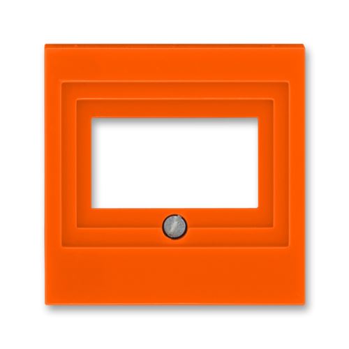 ABB 5014H-A00040 66 Kryt zásuvky reproduktorové, komunikační, USB LEVIT oranžová