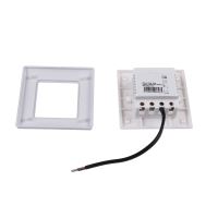 LED stříbrné orientační svítidlo vestavné s pohybovým PIR čidlem, 0,6W, IP20, 230V, 3m (4)