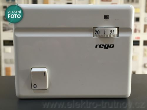 REGO 973 11 termostat obyčejný pro konvektory a elektroventily