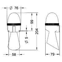 Průmyslová houkačka SIR-40311 (siréna) SEM240A /40311/ IP43 (5)