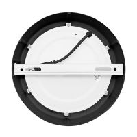 Solight WD170-B černý kulatý přisazený LED panel s možností měnění CCT 12W 900lm 3000K/4000K/6000K (3)