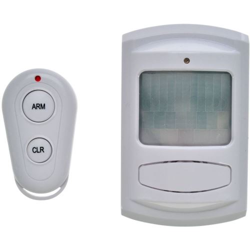 SOLIGHT 1D11 GSM Alarm s pohybovým senzorem a dálkovým ovládáním, bílý