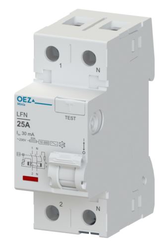 OEZ Proudový chránič LFN-63-2-030A 10kA typ A/42444/