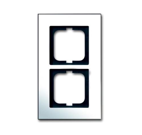 ABB 1754-0-4361 Solo® carat Rámeček pro elektroinstalační přístroje, dvojnásobný, chromovaná mosaz