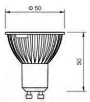 LED žárovka s paticí GU10, 5W, 230V, náhrada 35W halogenu (2)