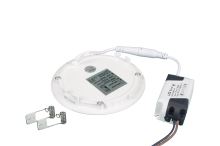 Zápustný LED panel 6W kulatý (4)